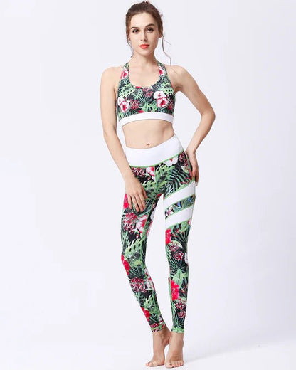 Floral Impact Leggings - Gymfit