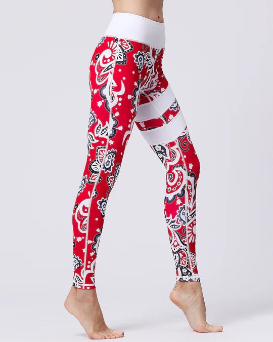 Floral Impact Leggings - Gymfit