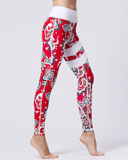 Floral Impact Leggings - Gymfit