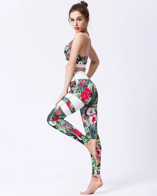 Floral Impact Leggings - Gymfit