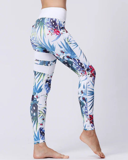 Floral Impact Leggings - Gymfit