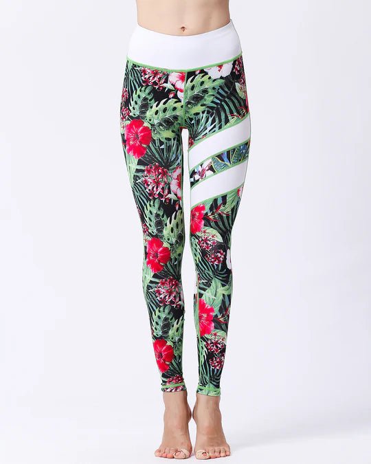 Floral Impact Leggings - Gymfit