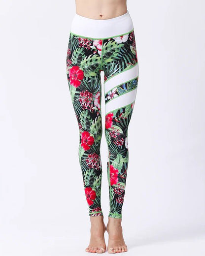 Floral Impact Leggings - Gymfit