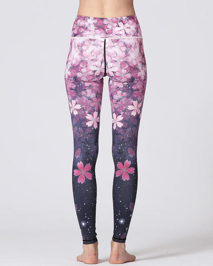 Legging fleuri Midnight - Gymfit
