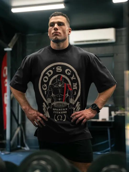 T-shirt en coton GOD'S GYM - Gymfit