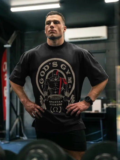 T-shirt en coton GOD'S GYM - Gymfit