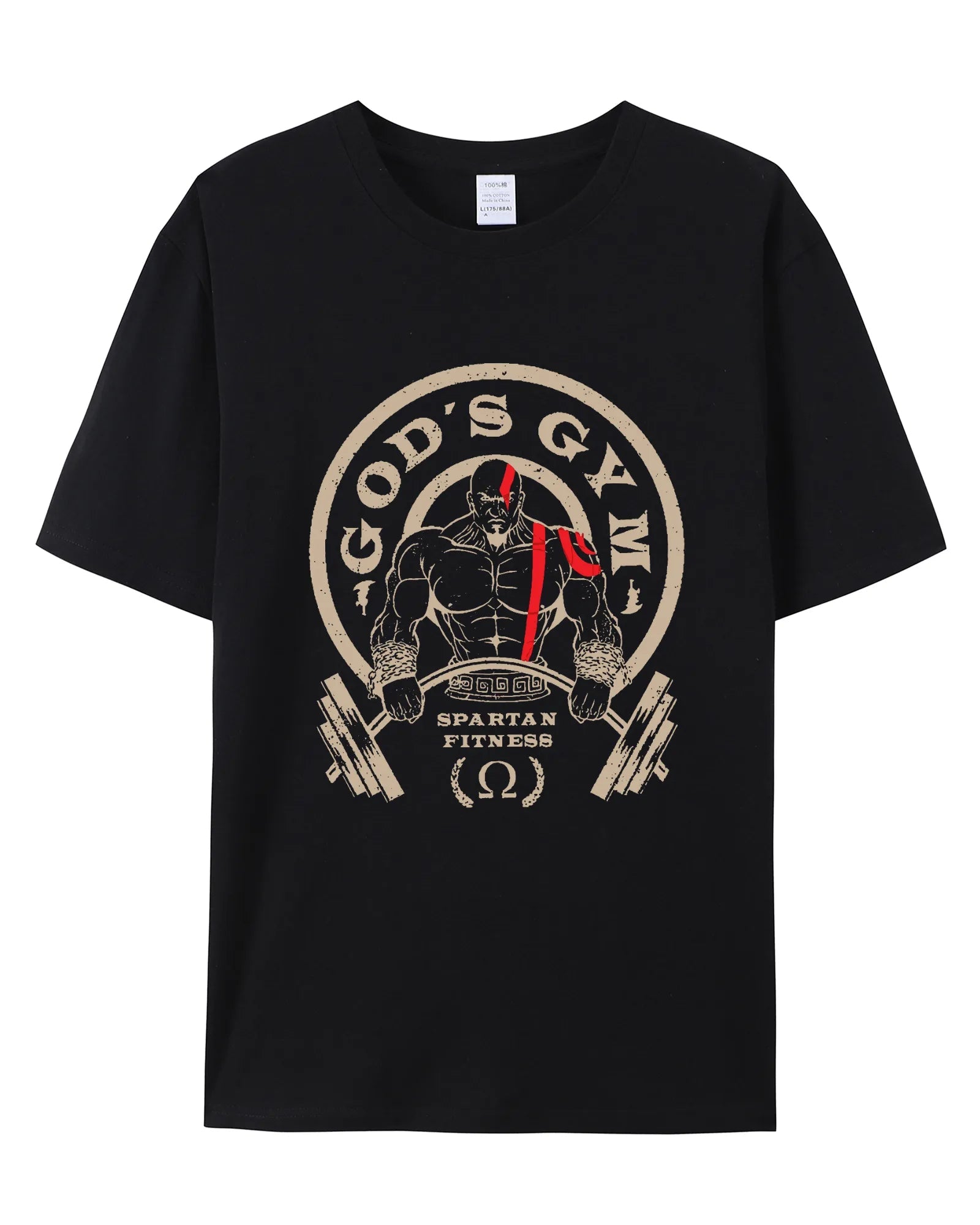 T-shirt en coton GOD'S GYM - Gymfit