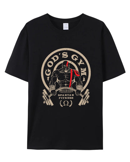 T-shirt en coton GOD'S GYM - Gymfit
