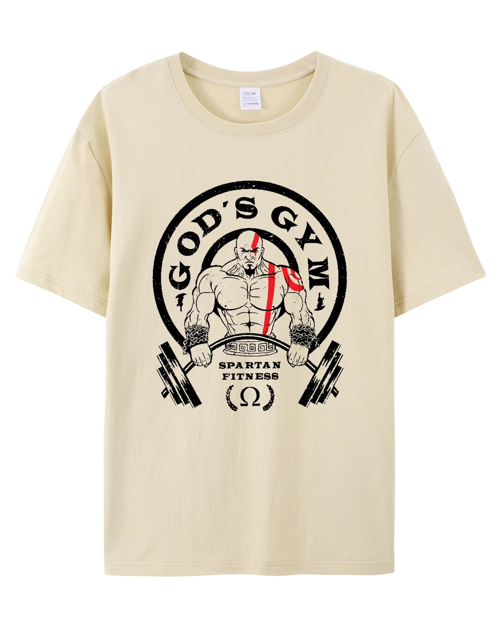 GOD'S GYM T-shirt en coton - Gymfit