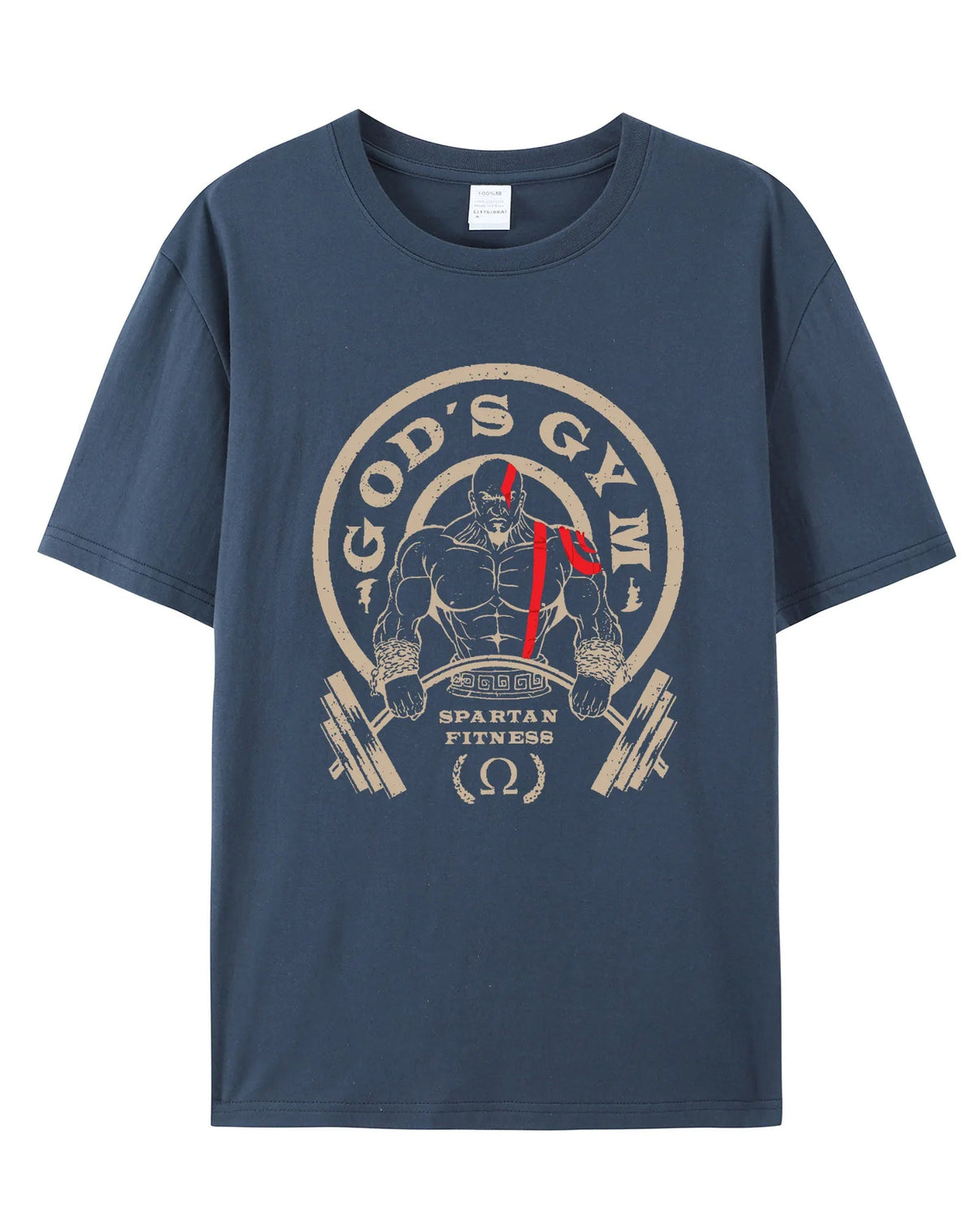 T-shirt en coton GOD'S GYM - Gymfit