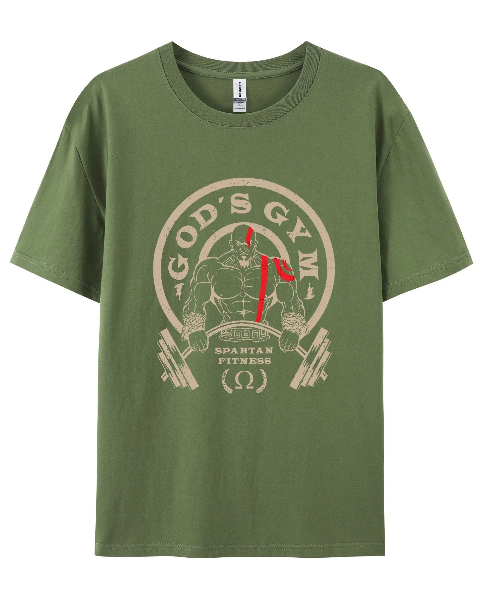 T-shirt en coton GOD'S GYM - Gymfit