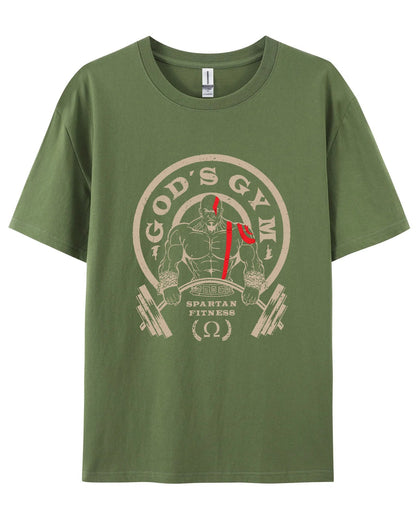 T-shirt en coton GOD'S GYM - Gymfit