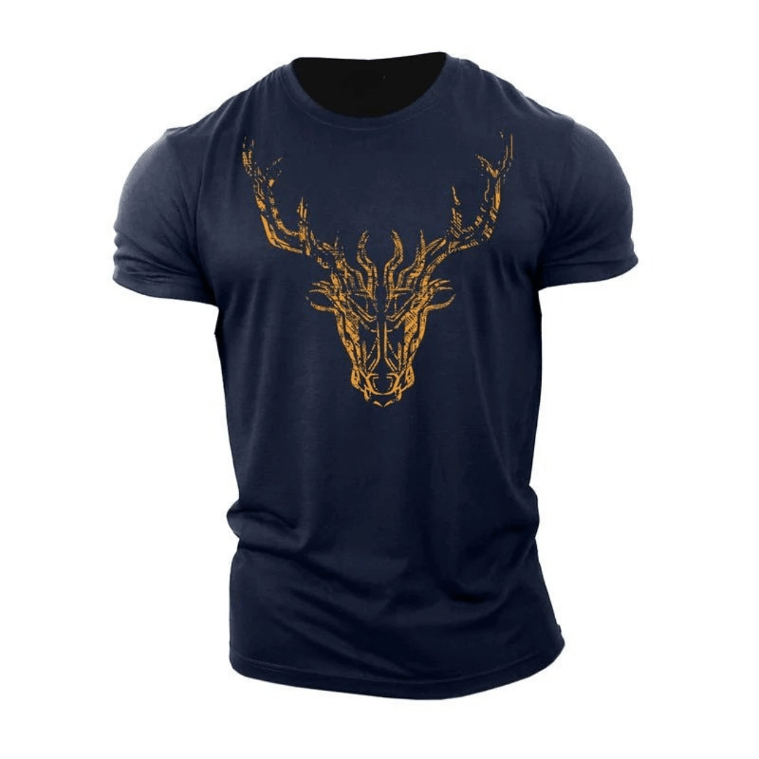 T-shirt Golden Deer - Gymfit