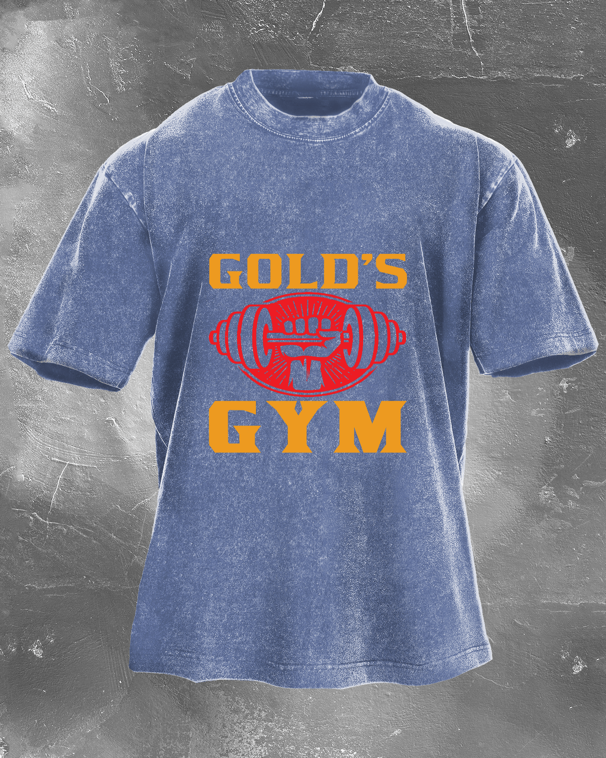 GOLD´S GYM T-shirt délavé - Gymfit