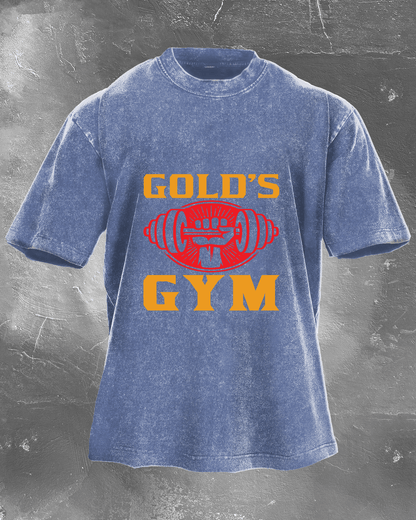 GOLD´S GYM T-shirt délavé - Gymfit