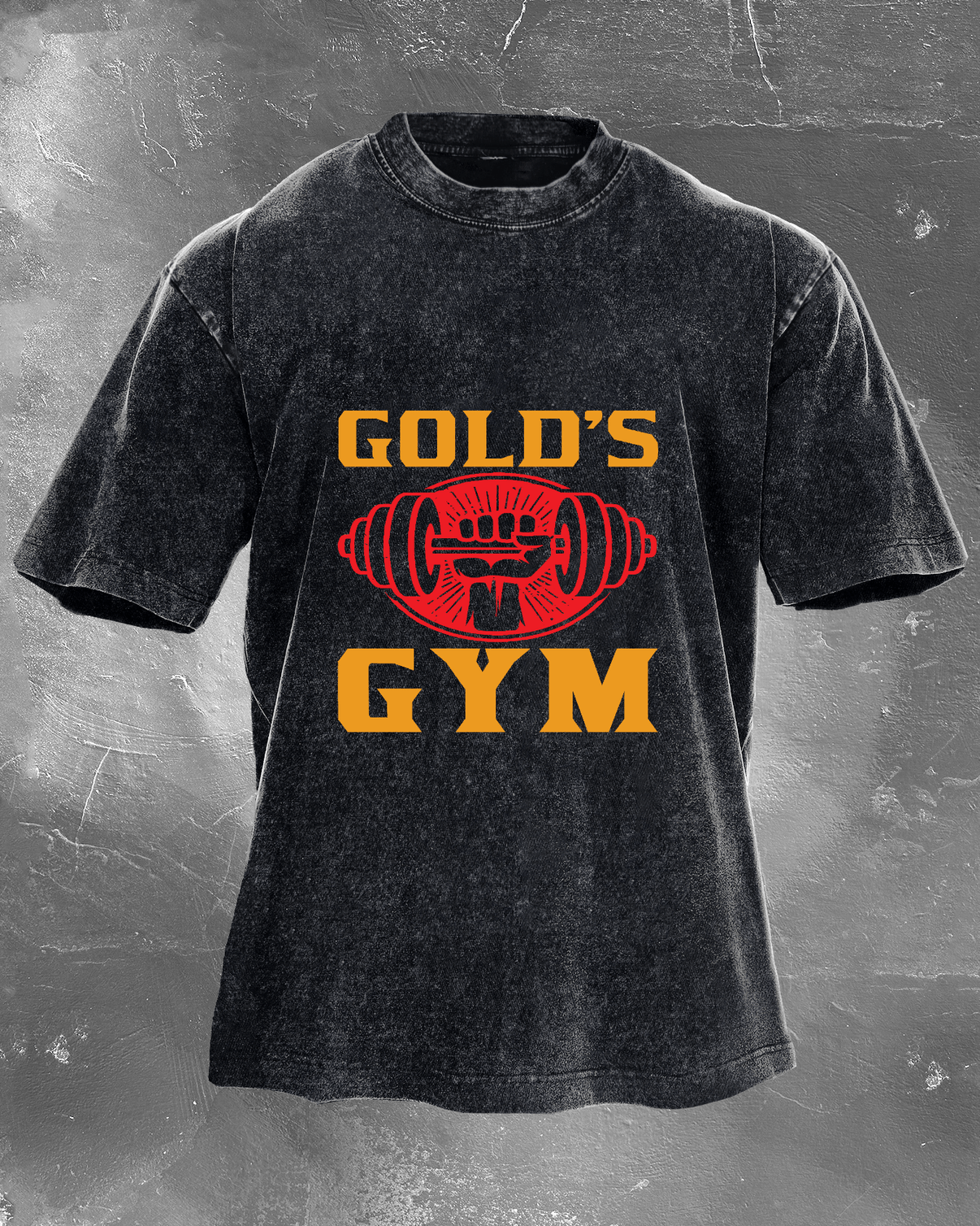 GOLD´S GYM t-shirt délavé - Gymfit