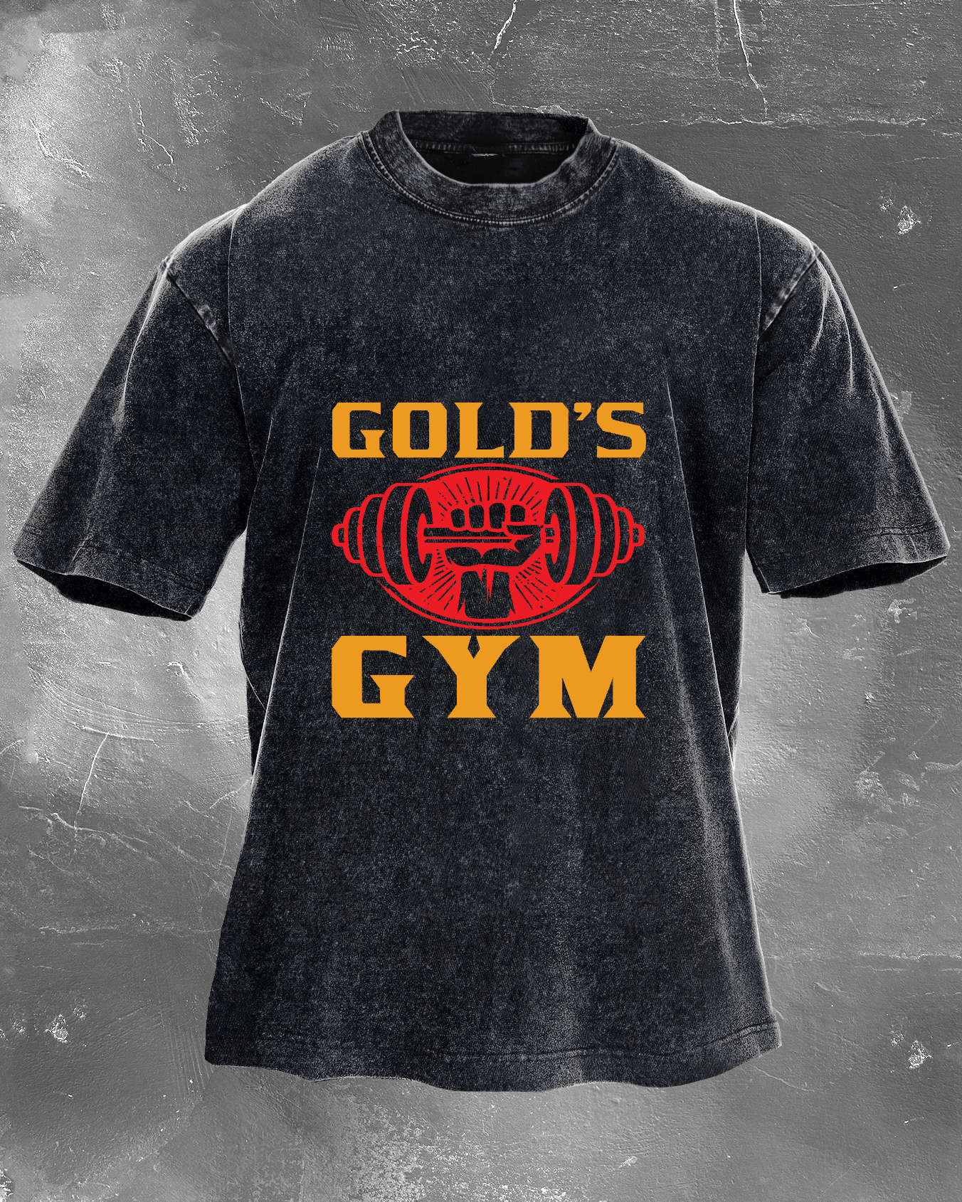 GOLD´S GYM t-shirt délavé - Gymfit