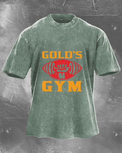 GOLD´S GYM T-shirt délavé - Gymfit