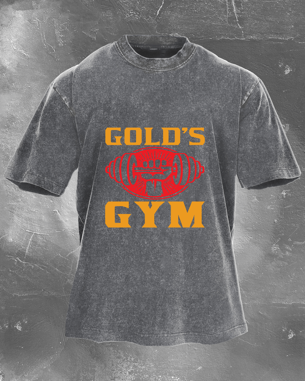 GOLD´S GYM T-shirt délavé - Gymfit