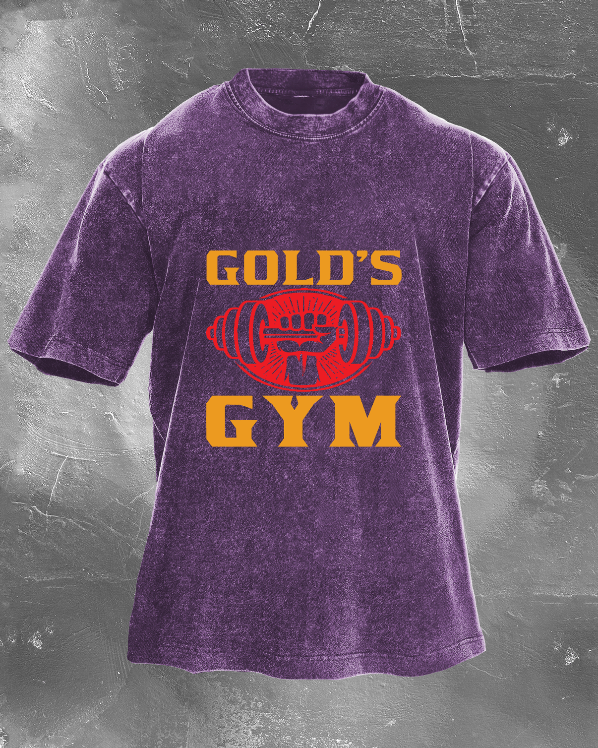 GOLD´S GYM T-shirt délavé - Gymfit