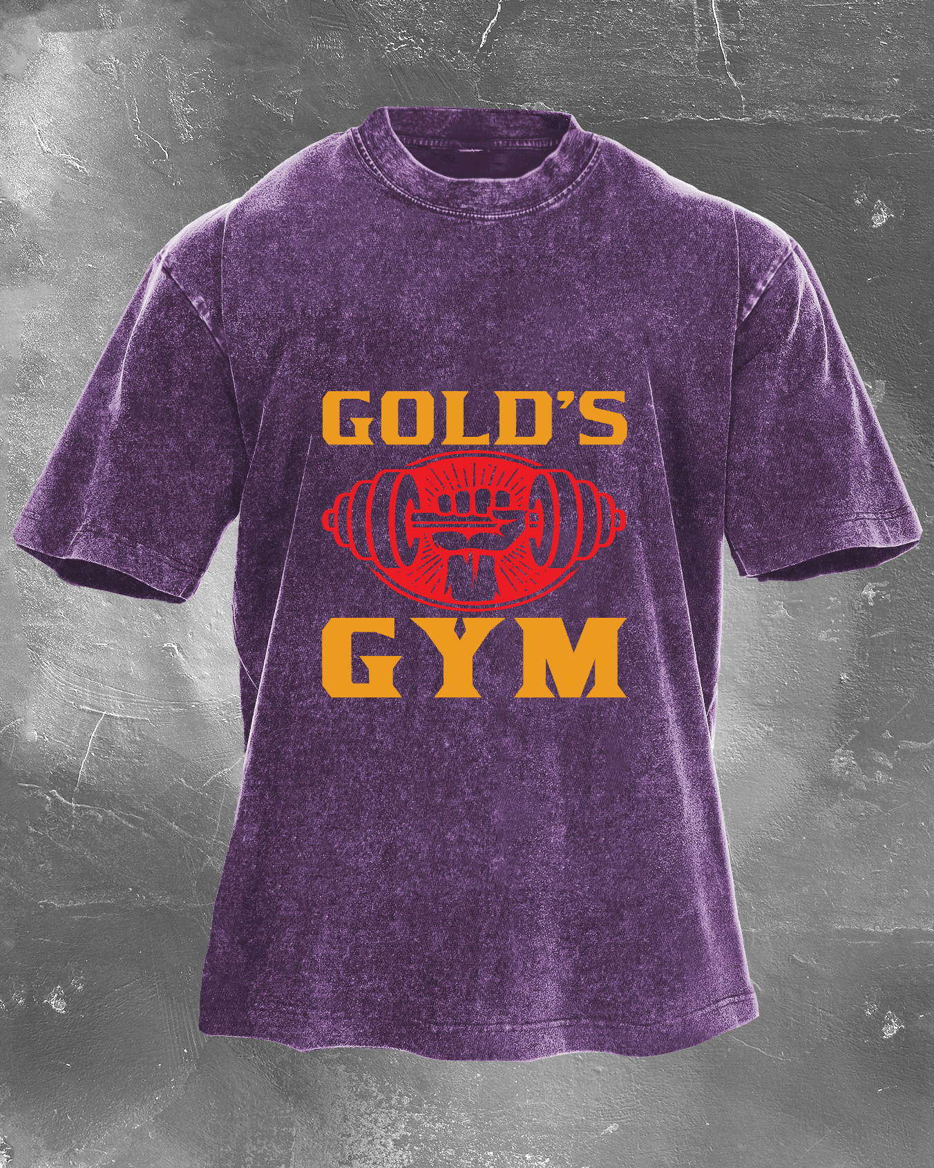 GOLD´S GYM T-shirt délavé - Gymfit