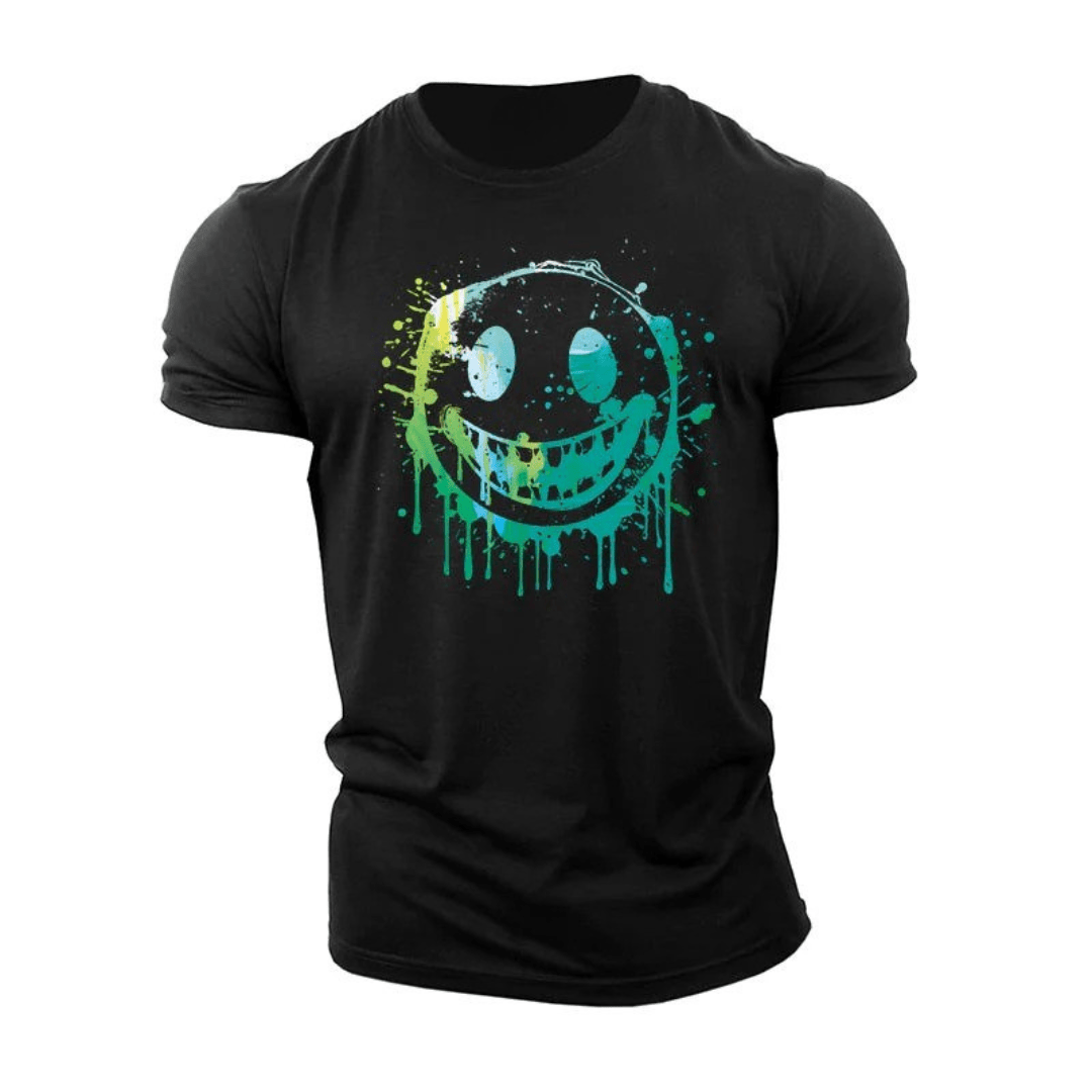 Graffity Painting Smile T-shirt - Gymfit