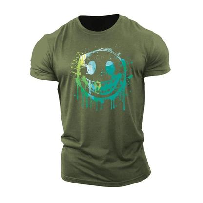 Graffity Painting Smile T-shirt - Gymfit