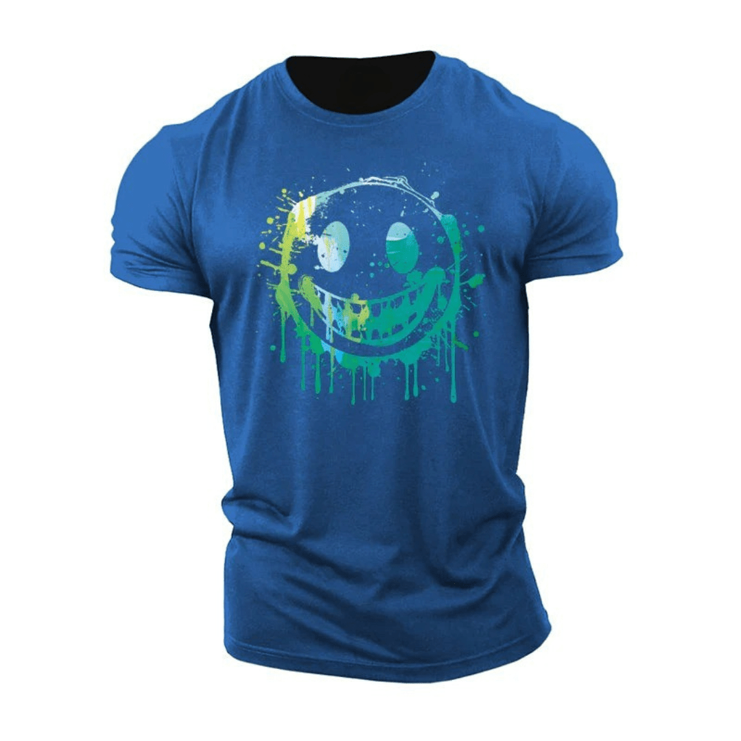 Graffity Painting Smile T-shirt - Gymfit