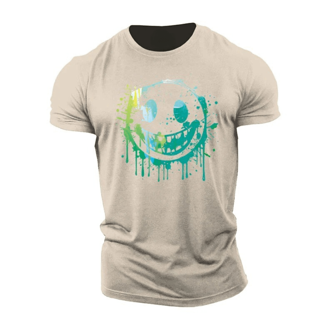 Graffity Painting Smile T-shirt - Gymfit