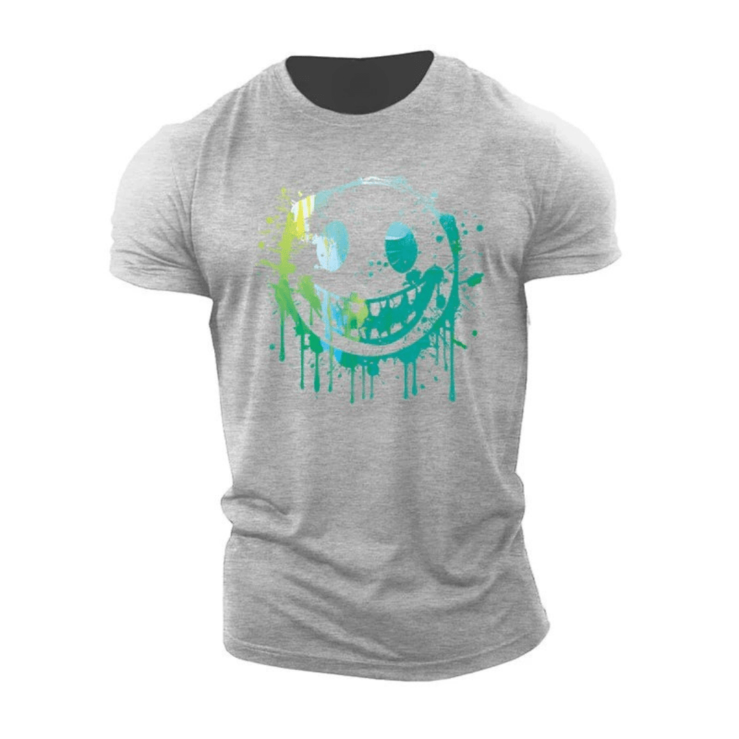 Graffity Painting Smile T-shirt - Gymfit