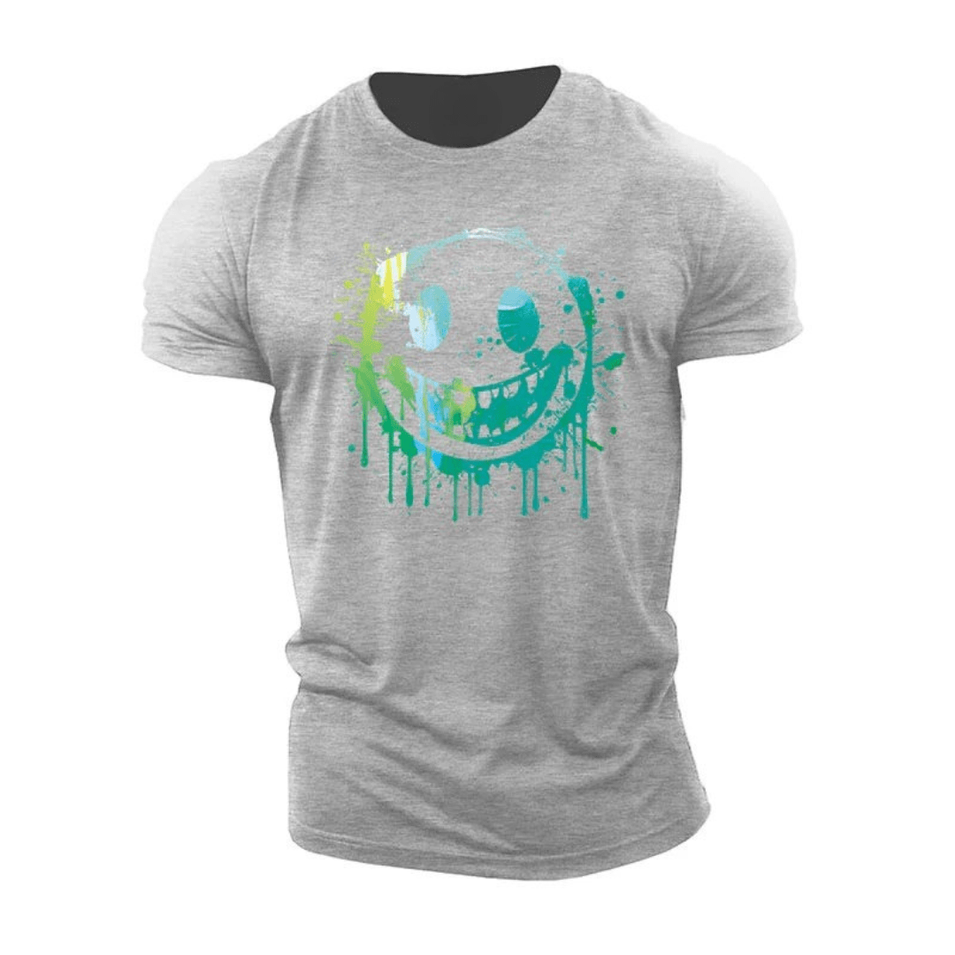 Graffity Painting Smile T-shirt - Gymfit