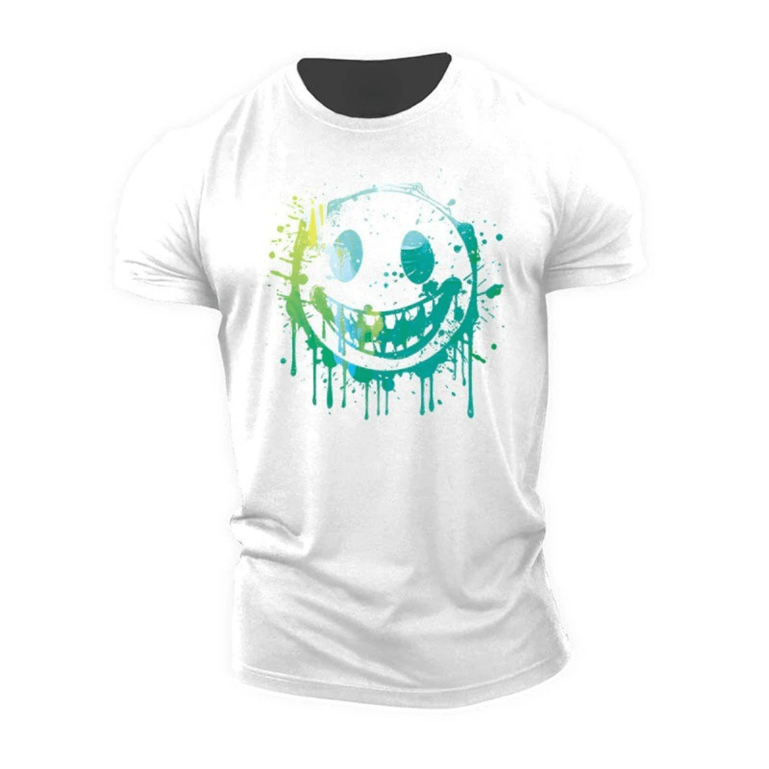 Graffity Painting Smile T-shirt - Gymfit