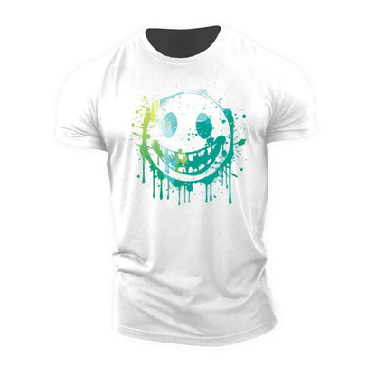 Graffity Painting Smile T-shirt - Gymfit