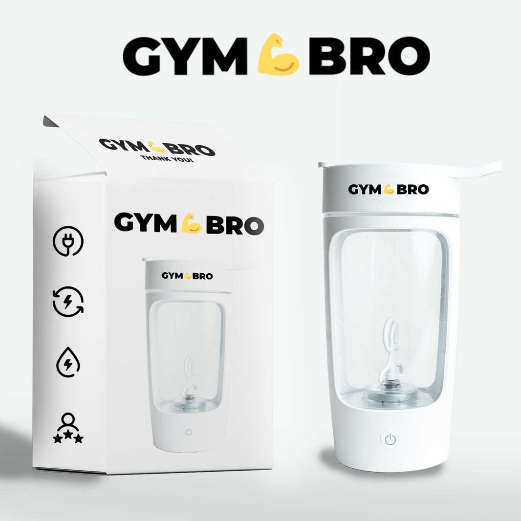 Gym Bro - Mixeur à protéines auto-nettoyant