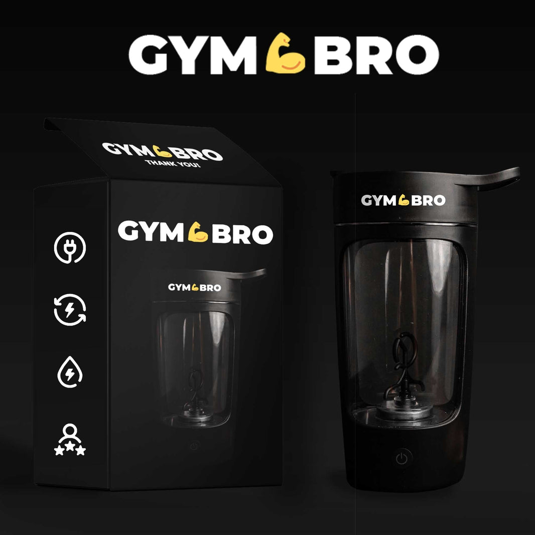 Gym Bro - Mixeur à protéines auto-nettoyant