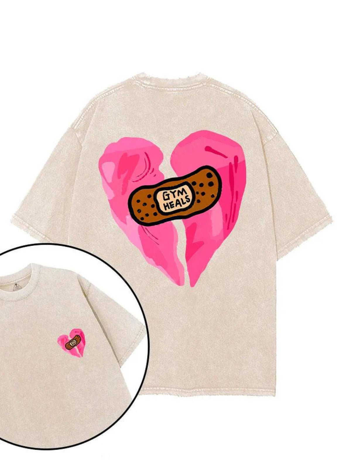 GYM HEALS T - SHIRT - Gymfit