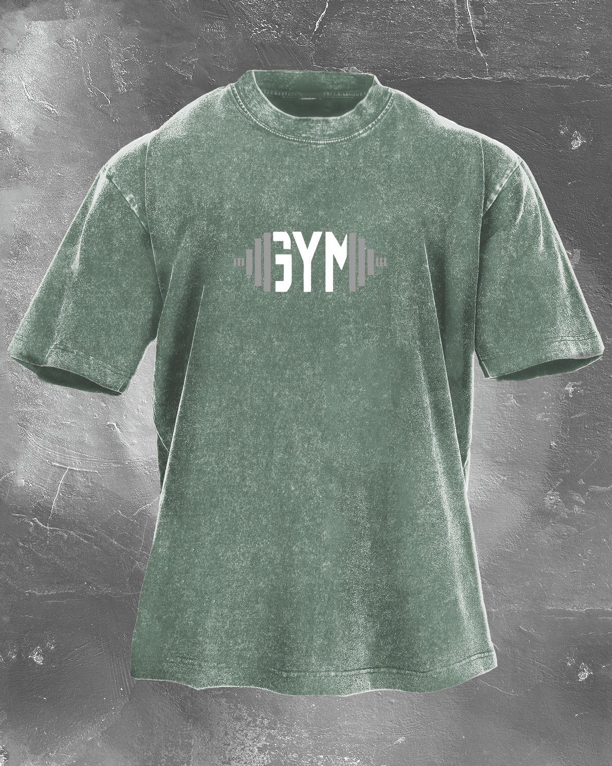 GYM RAT WASHED T - SHIRT - Gymfit