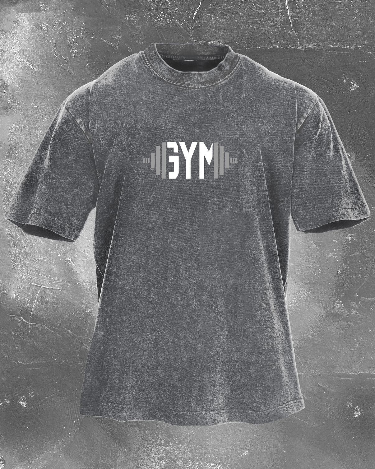 GYM RAT WASHED T - SHIRT - Gymfit