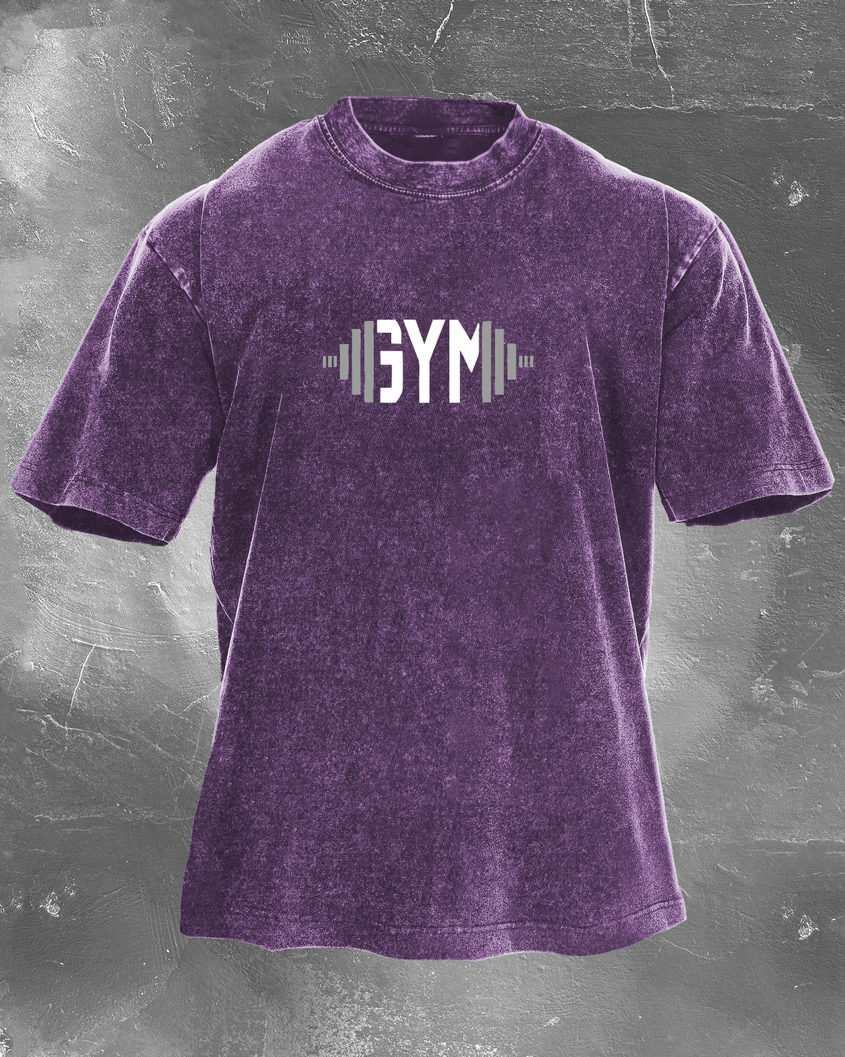 GYM RAT WASHED T - SHIRT - Gymfit