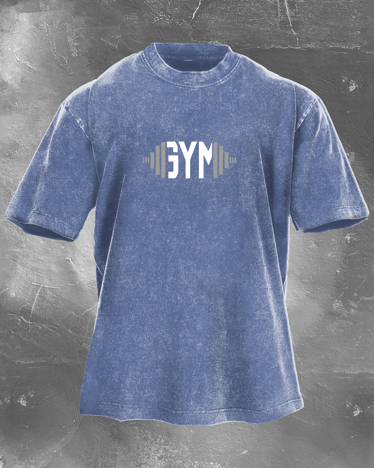GYM RAT WASHED T - SHIRT - Gymfit