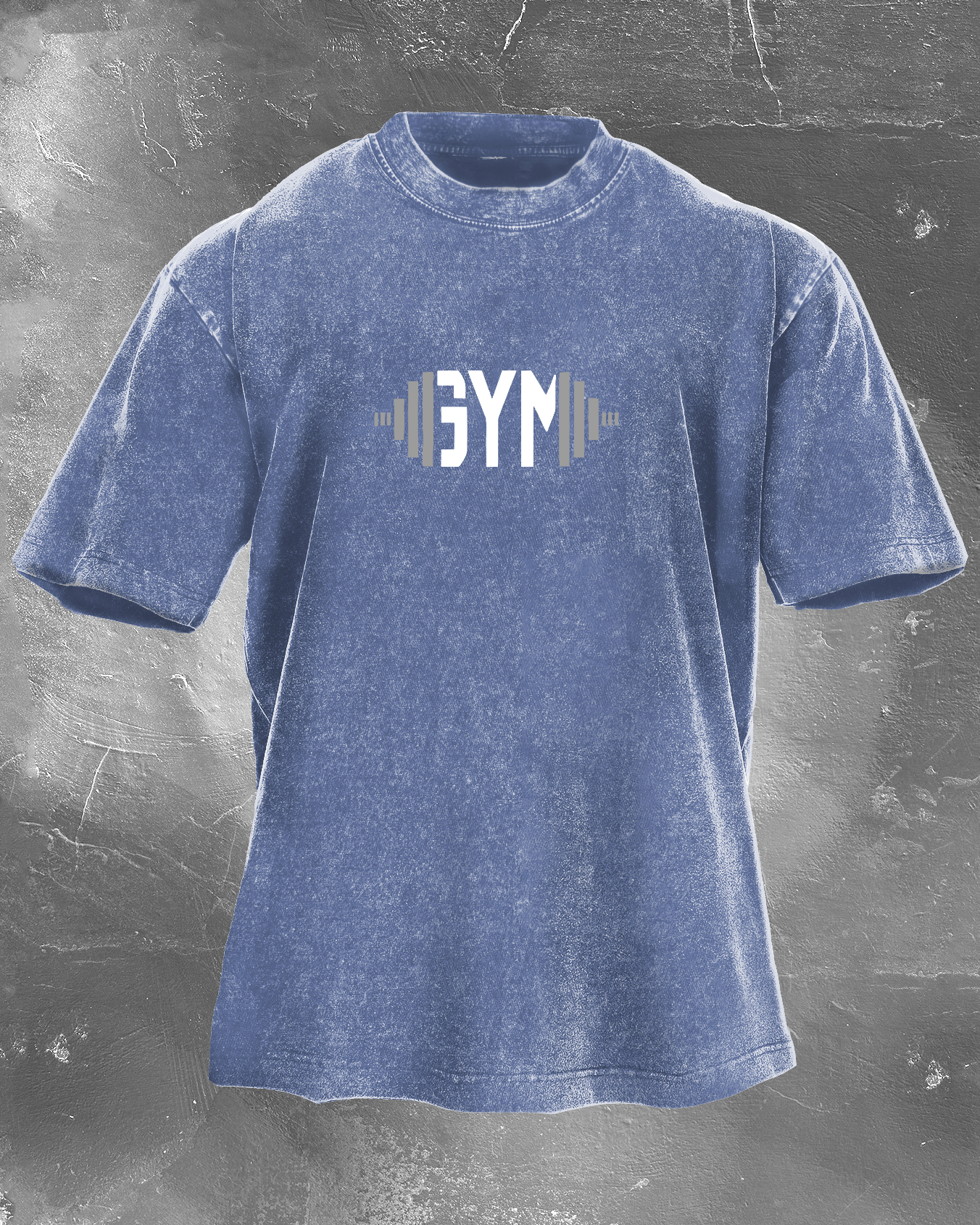 GYM RAT WASHED T - SHIRT - Gymfit