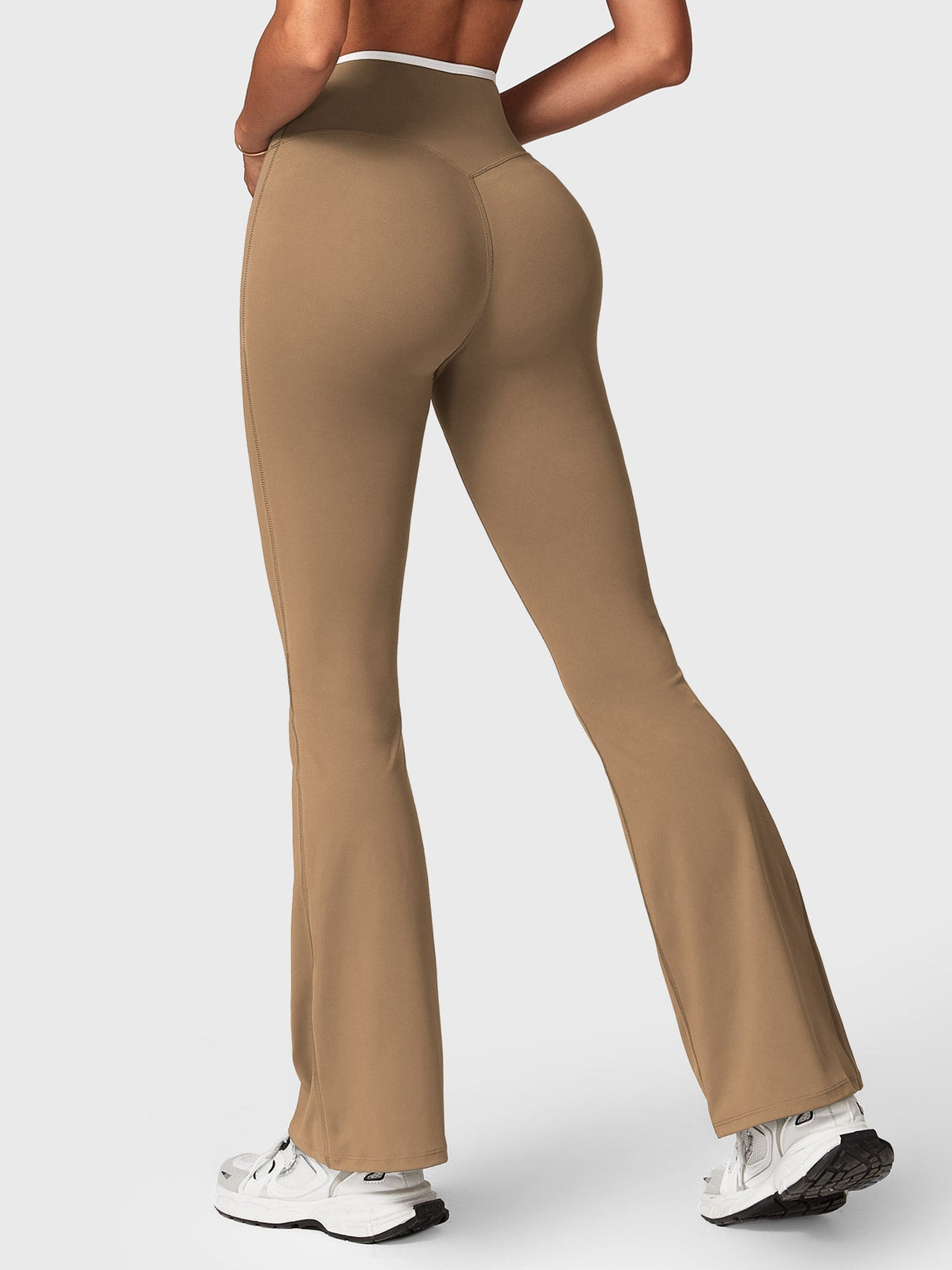 Gymfit Alberta Contrast Flare Leggings - Gymfit