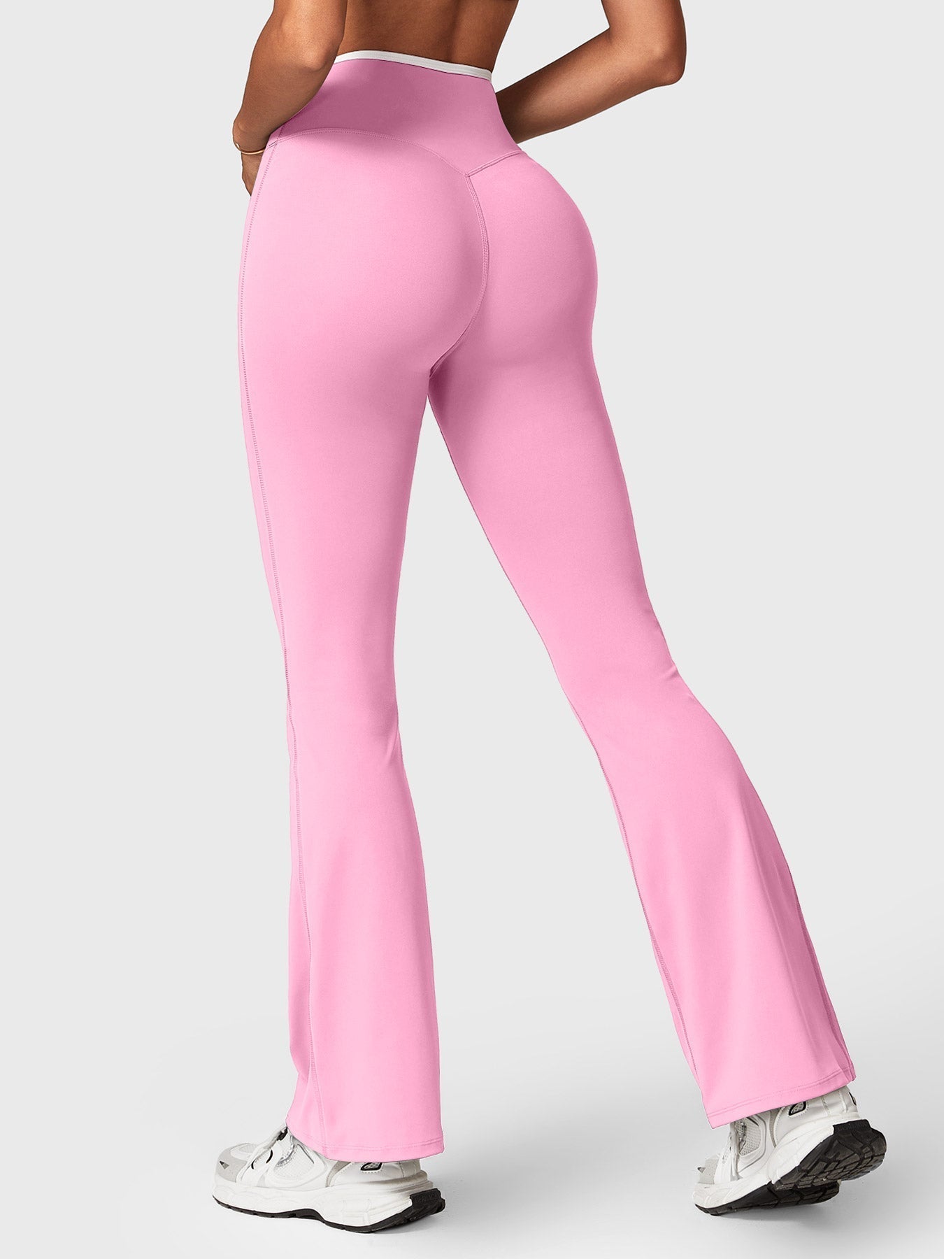 Gymfit Alberta Contrast Flare Leggings - Gymfit