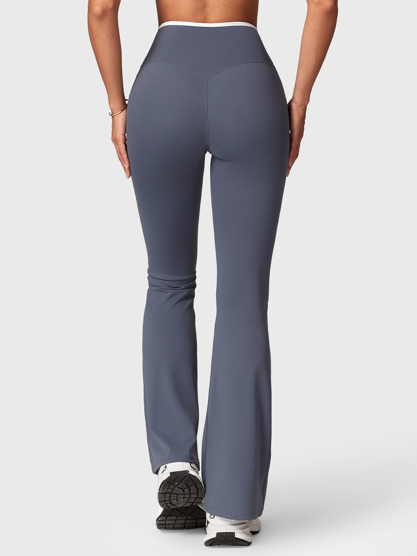 Gymfit Alberta Contrast Flare Leggings - Gymfit