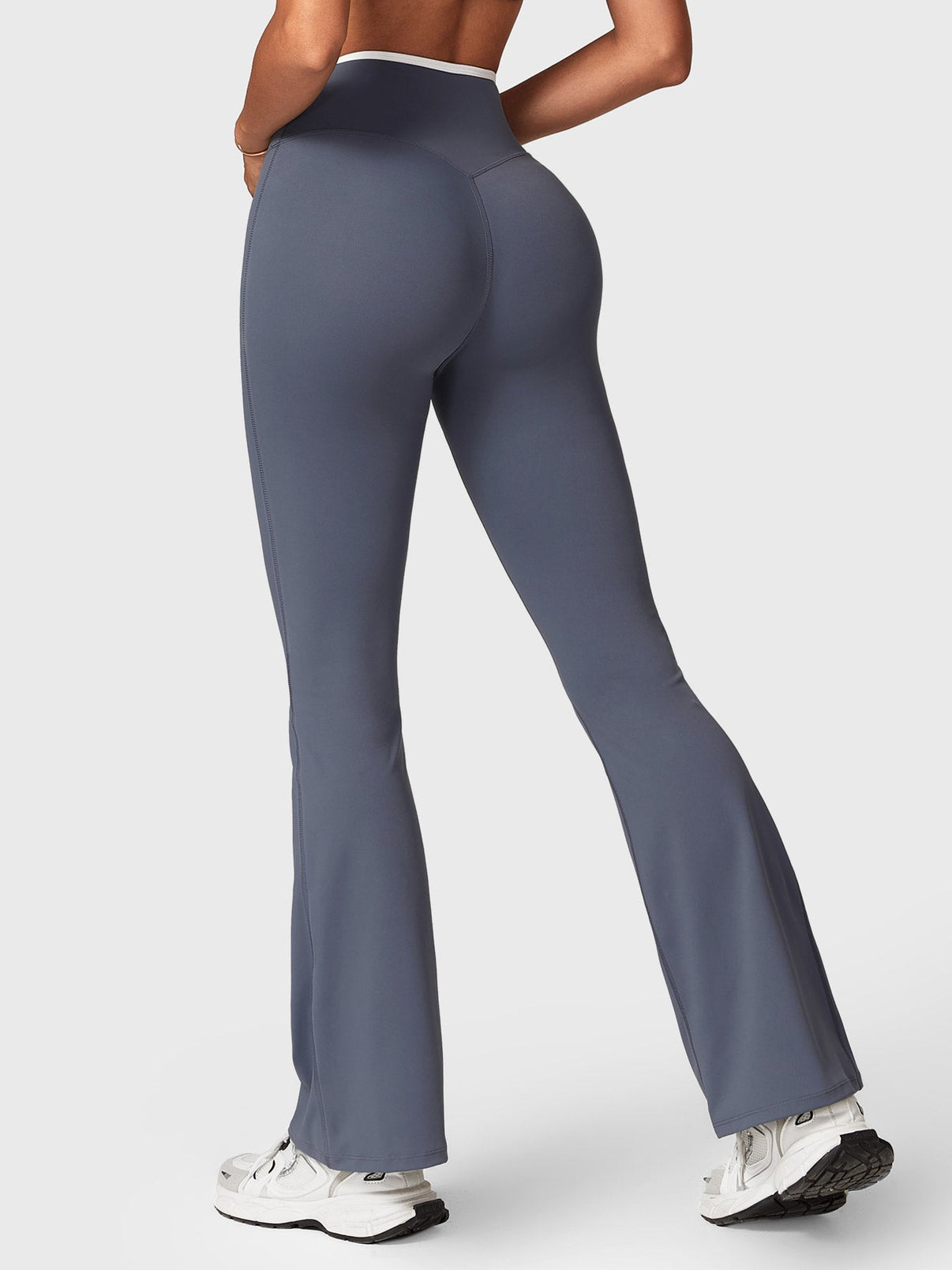 Gymfit Alberta Contrast Flare Leggings - Gymfit