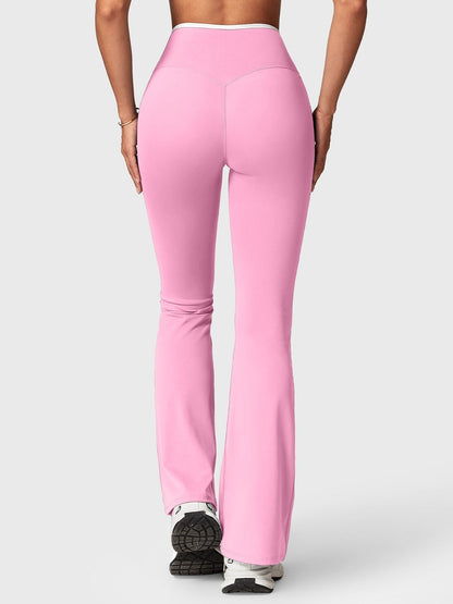 Gymfit Alberta Contrast Flare Leggings - Gymfit