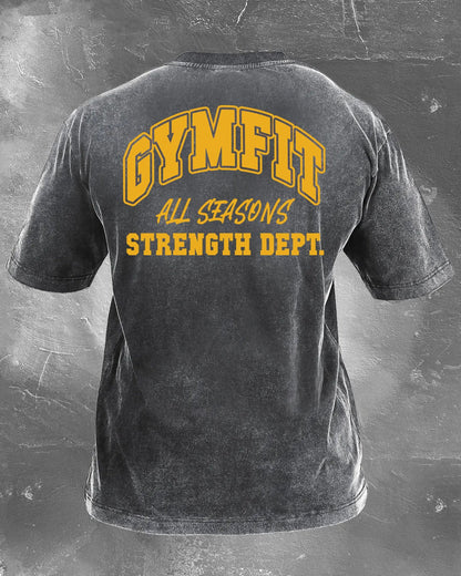 T-shirt délavé GYMFIT ALL SEASONS - Gymfit