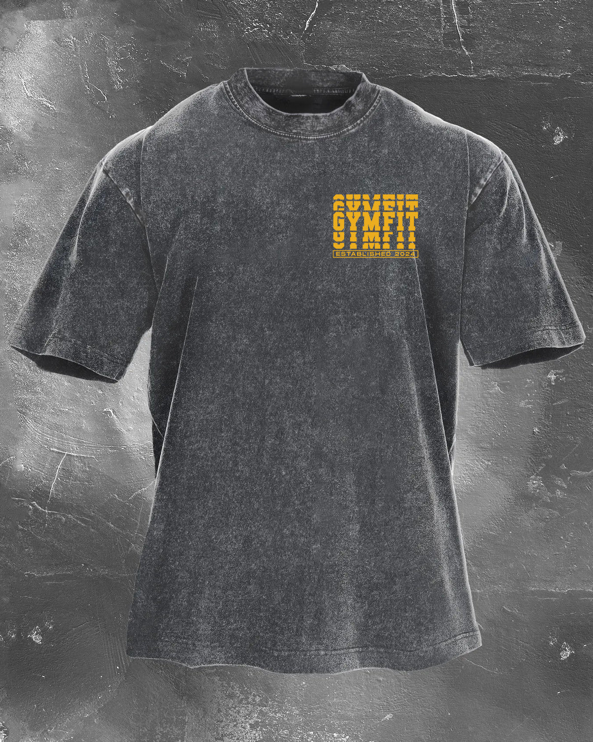 T-shirt délavé toutes saisons GYMFIT - Gymfit