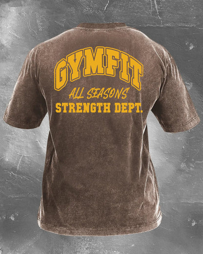 GYMFIT T-shirt délavé toutes saisons - Gymfit