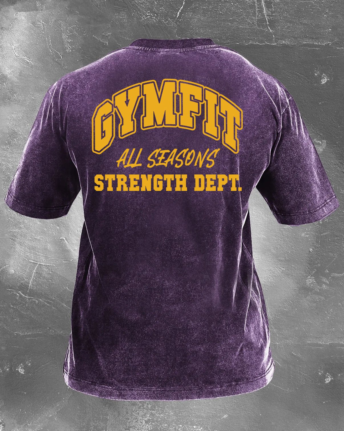 GYMFIT T-SHIRT DÉLAVÉ TOUTES SAISONS - Gymfit